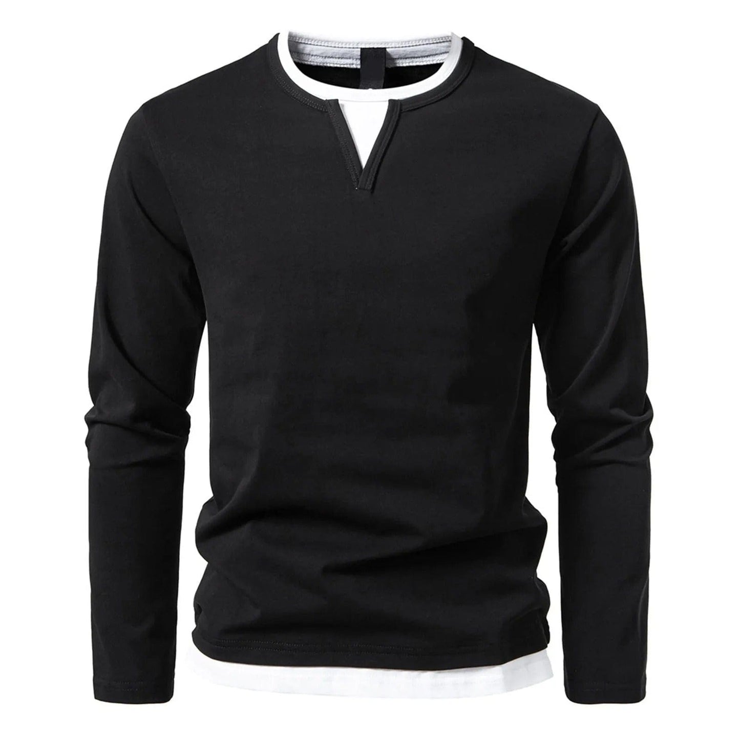 Grauer Pullover - Luca