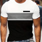 Sommer T-Shirt mit geometrischem Muster - Max