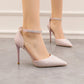 Isabella - Goldene Damen-Pumps