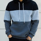 Schwarz-Grauer Colorblock Hoodie - Jonas