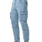 Graue Cargo Jeans - Max