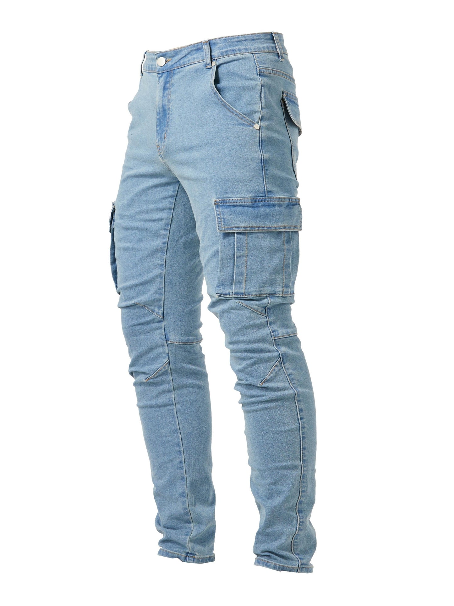 Graue Cargo Jeans - Max