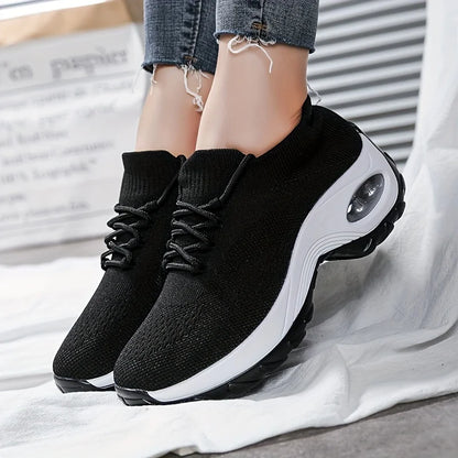 Emma - Moderne Schwarze Damen-Sneakers