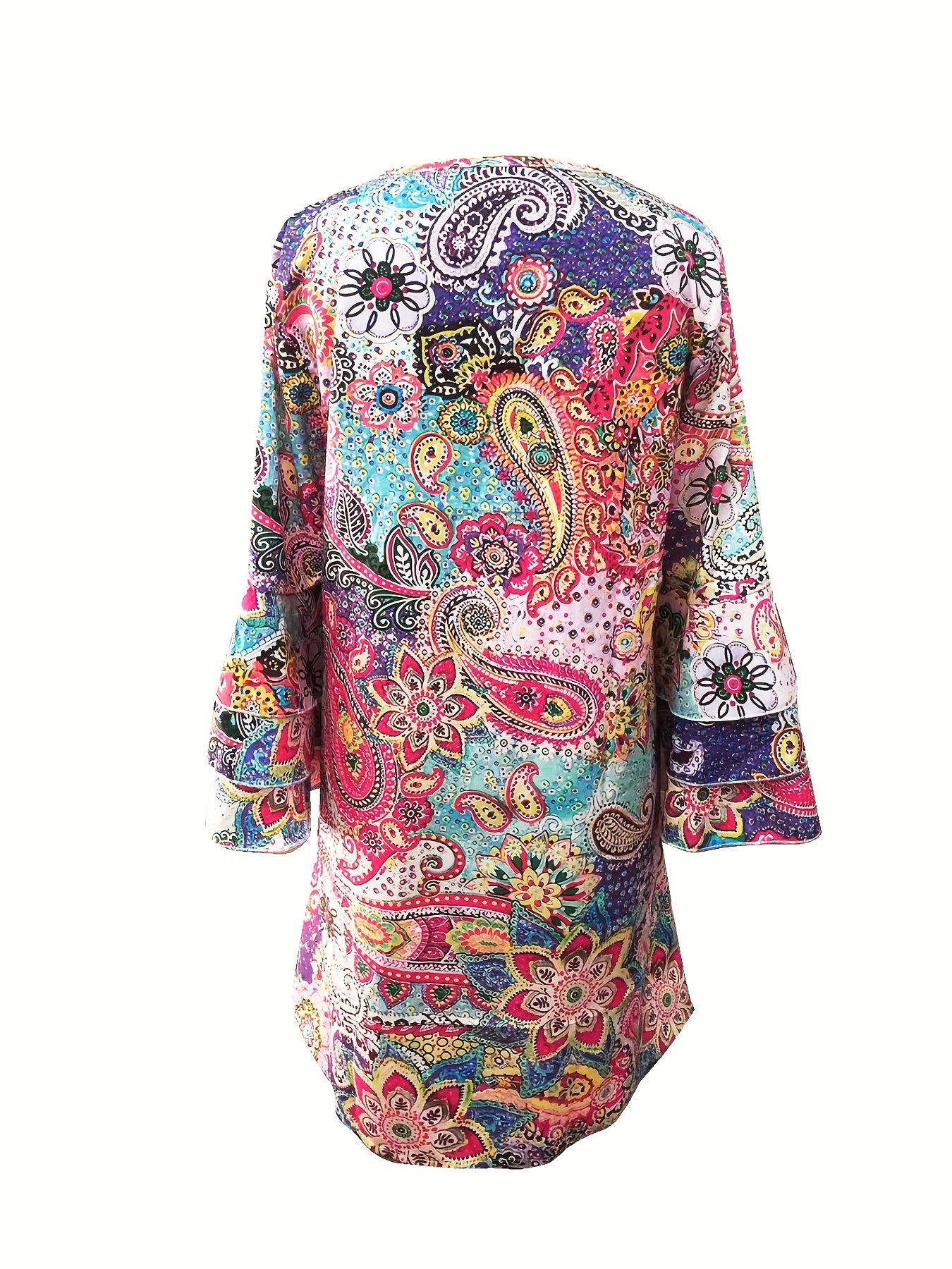 Buntes Paisley Kleid - Fiona