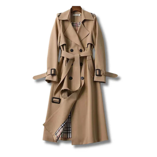 Eleganter Trenchcoat Braun - Clara