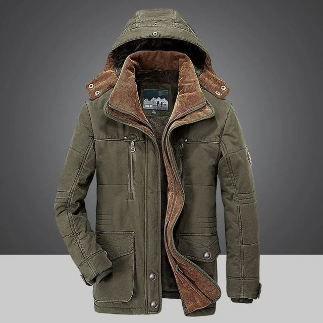 Blauer Premium Winterjacke - Henrik