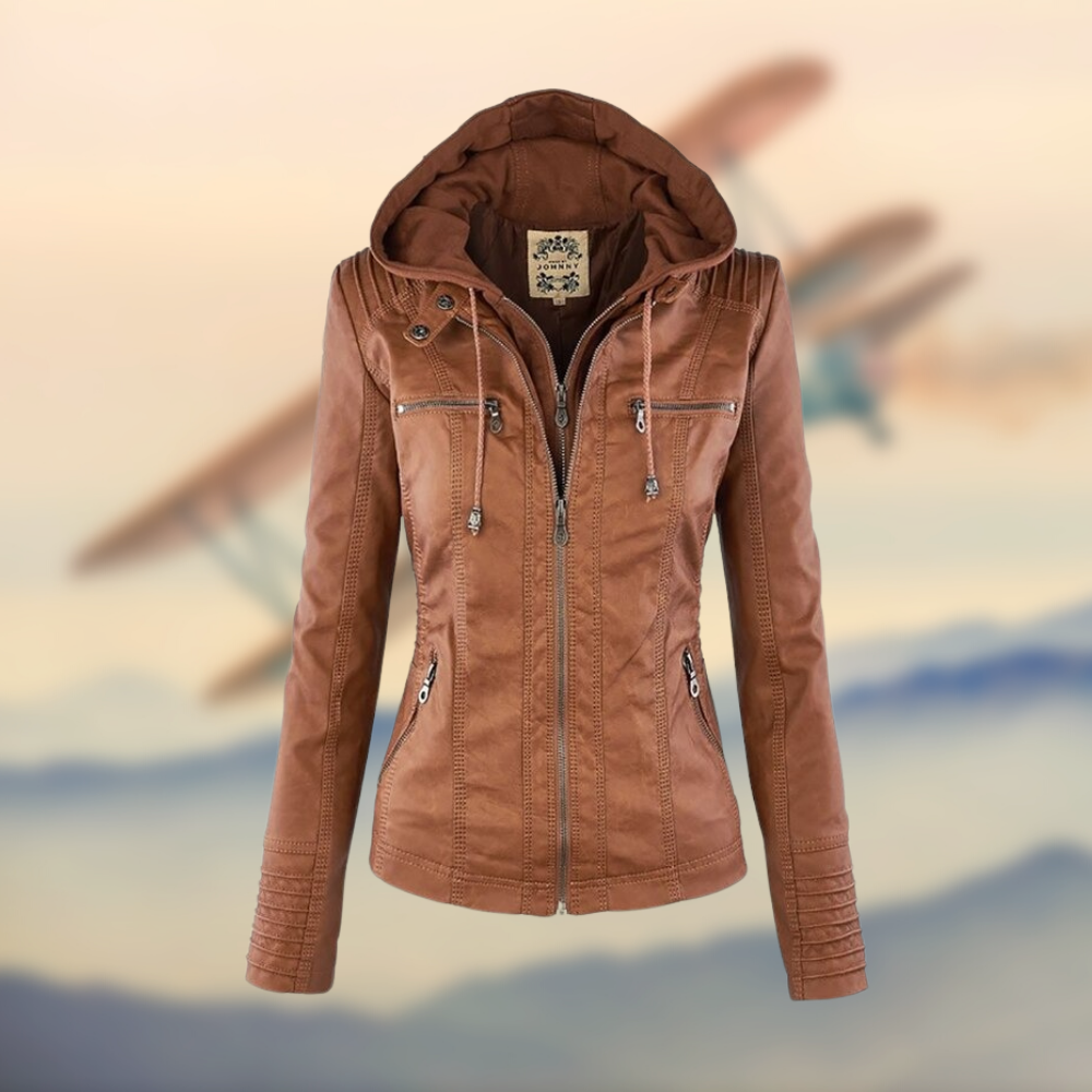 Damenjacke in Tan - Eva