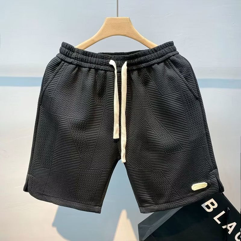 Felix - Beige Laufshorts für Herren