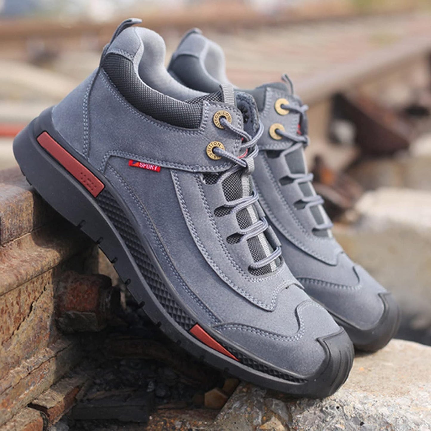 Robuste Outdoor-Sneaker mit Dämpfungstechnologie