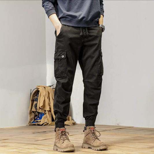 Beige Cargo Pants - Max