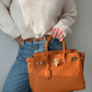 Elegante Designer-Handtasche Braun - Sofia