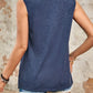 Blaues Casual Tanktop - Lina