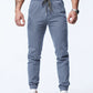 Graue Jogger-Jeans mit Kordelzug - Elias