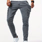 Schwarze Cargo-Jeans Slim-Fit - Finn