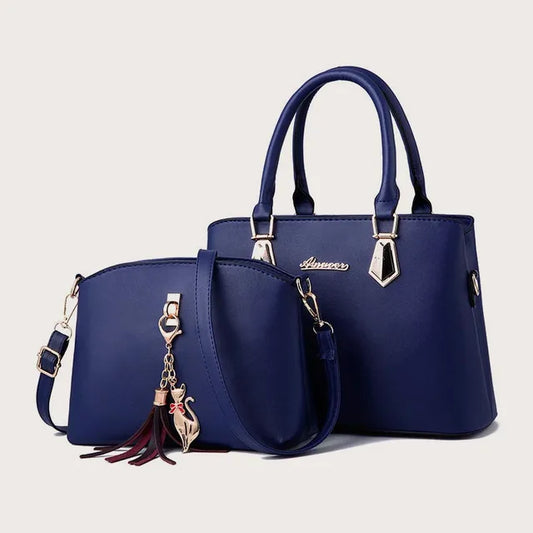 Valentina - Schwarzes Taschenset mit Charme