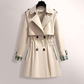 Beige Elegance - Klassischer Trenchcoat in Beige