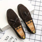 Brauner Loafer mit Quasten - Nico