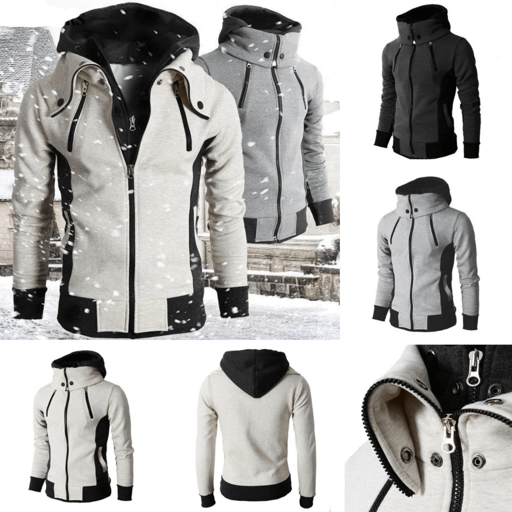 Winterjacke Hellgrau - Arvid