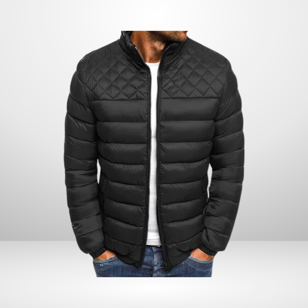 Elegante Winterjacke Schwarz – Maximilian