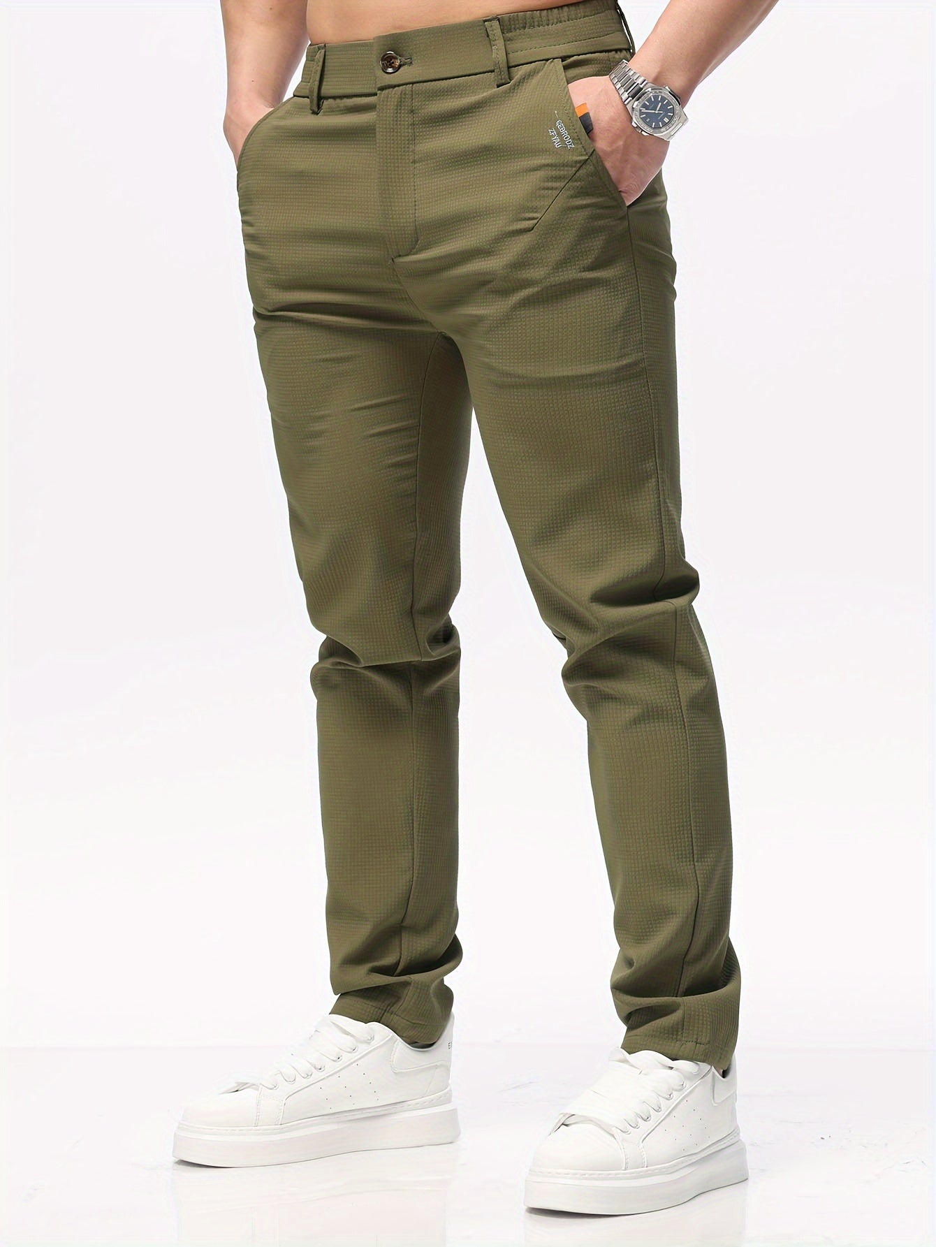 Graue Casual-Hose - Lukas