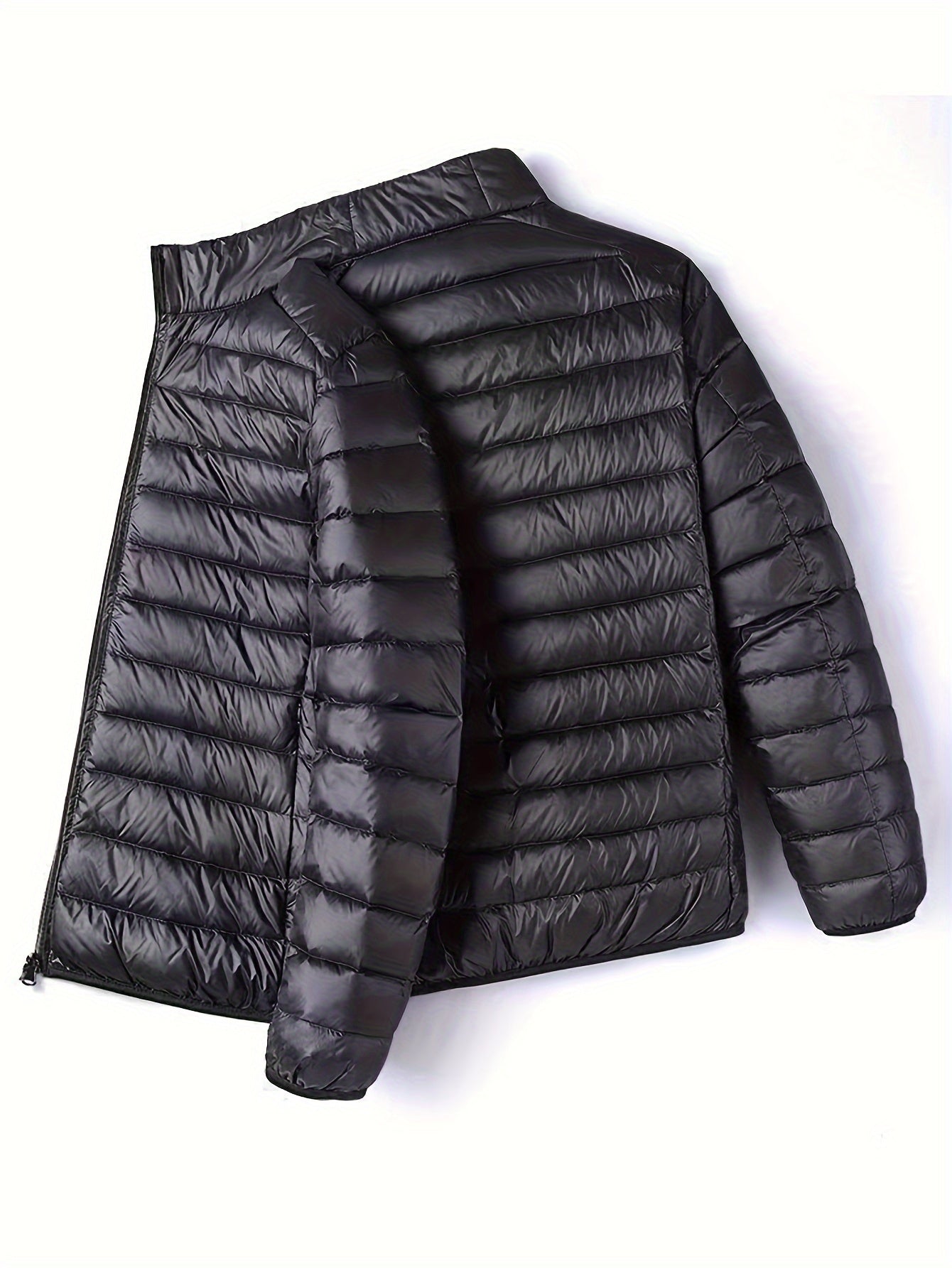 Schwarze Leichte Pufferjacke – Lukas