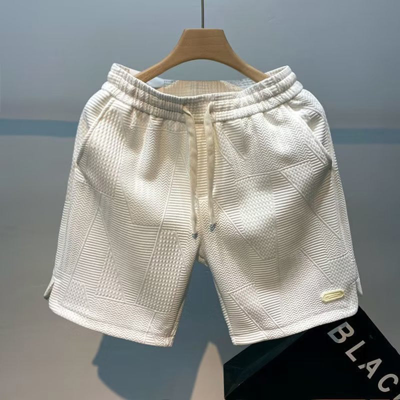 Felix - Beige Laufshorts für Herren