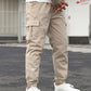 Beige Cargo Jogginghose - Lukas