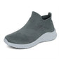 Nino - Bequeme Taupe Slip-On Sneakers