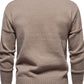 Schwarzer Strickpullover Rollkragen - Alexander