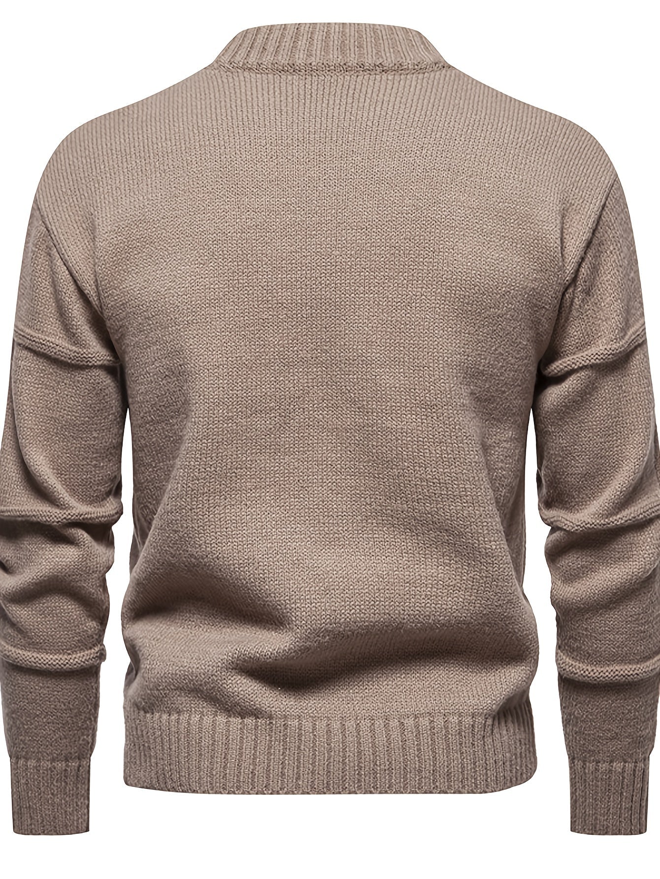 Schwarzer Strickpullover Rollkragen - Alexander