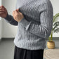 Casual Wollpullover Rollkragen Weiß - Elias