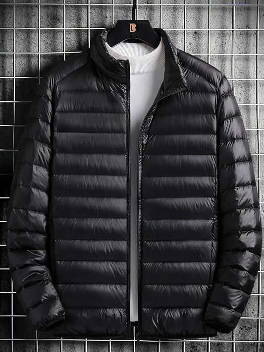 Schwarze Leichte Pufferjacke – Lukas