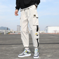 Schwarze Cargo Joggers - Max