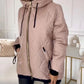 Elegante Parka-Jacke Rosa - Elara