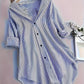 Striped Lavender Shirt - Sofia