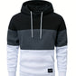 Schwarz-Grauer Colorblock Hoodie - Jonas