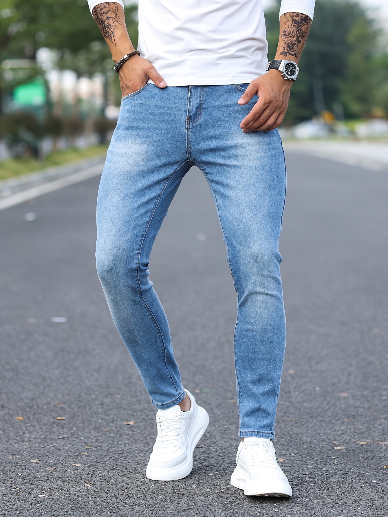 Jeans in Hellblau - Max