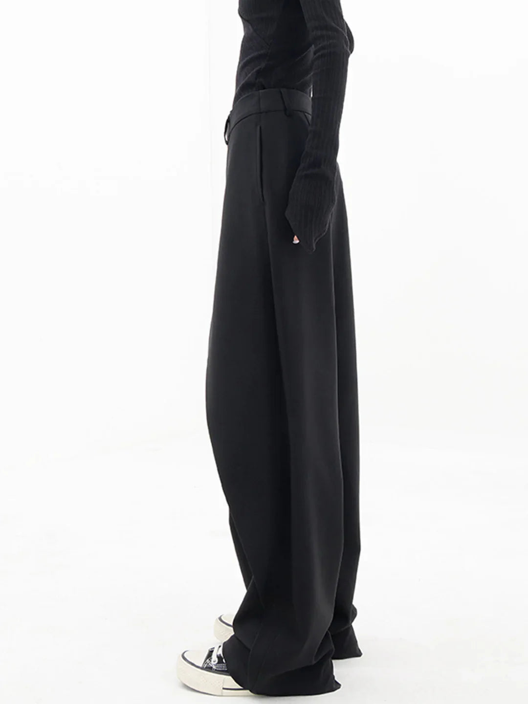 Asymmetrische Hose Schwarz - Zora