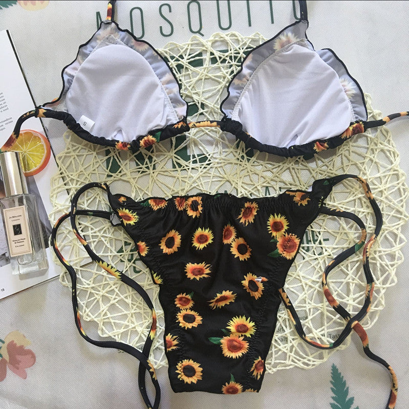 Sofia - Sonnenblumen Bikini-Set