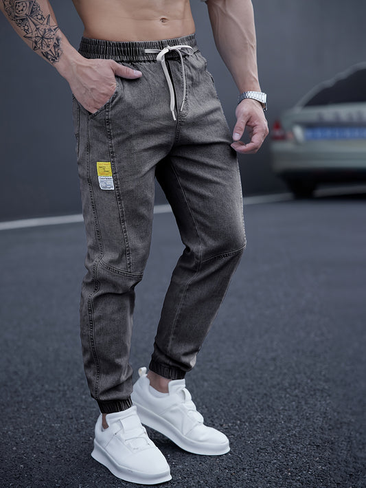 Blaue Jogger-Jeans - Lukas