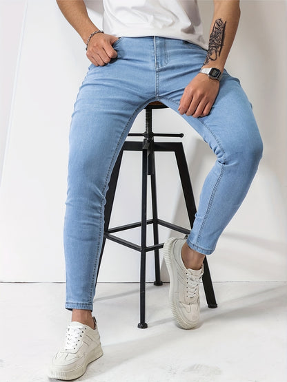 Hellblaue Slim Fit Jeans - Finn