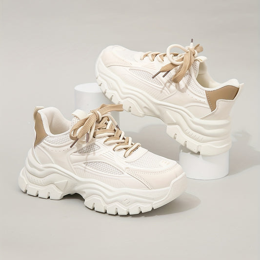 Weiße Chunky Sneaker - Ella