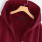 Elegante Warme Winterjacke Rotwein - Sophia