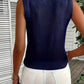 Navyblaues Strick Tanktop - Mia