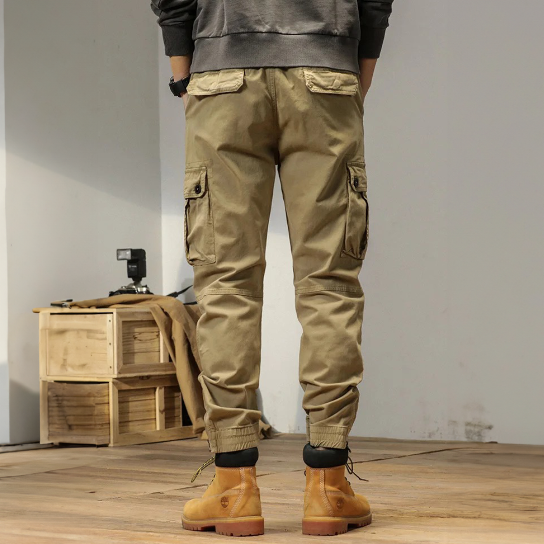 Beige Cargo Pants - Max