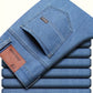 Blaue Regular Fit Jeans - Tobias