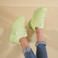 Limettengrün Chunky Sneaker - Zoe