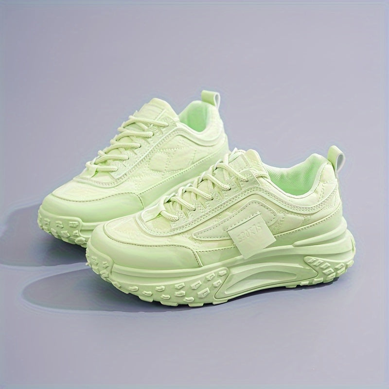 Limettengrün Chunky Sneaker - Zoe