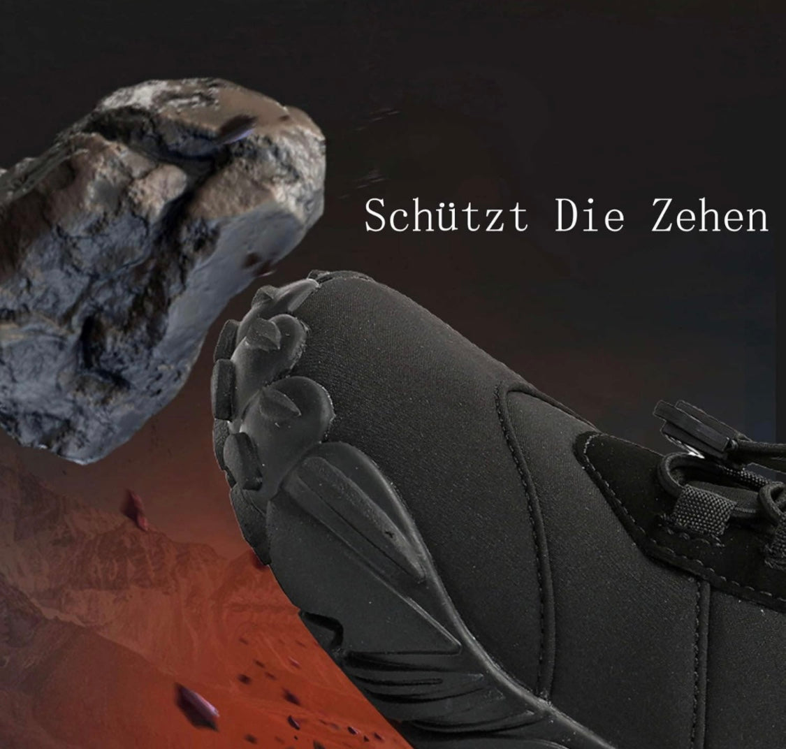 Herren Winter-Barfußschuh Schwarz - Arvid