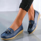 Blaue Loafer - Emily